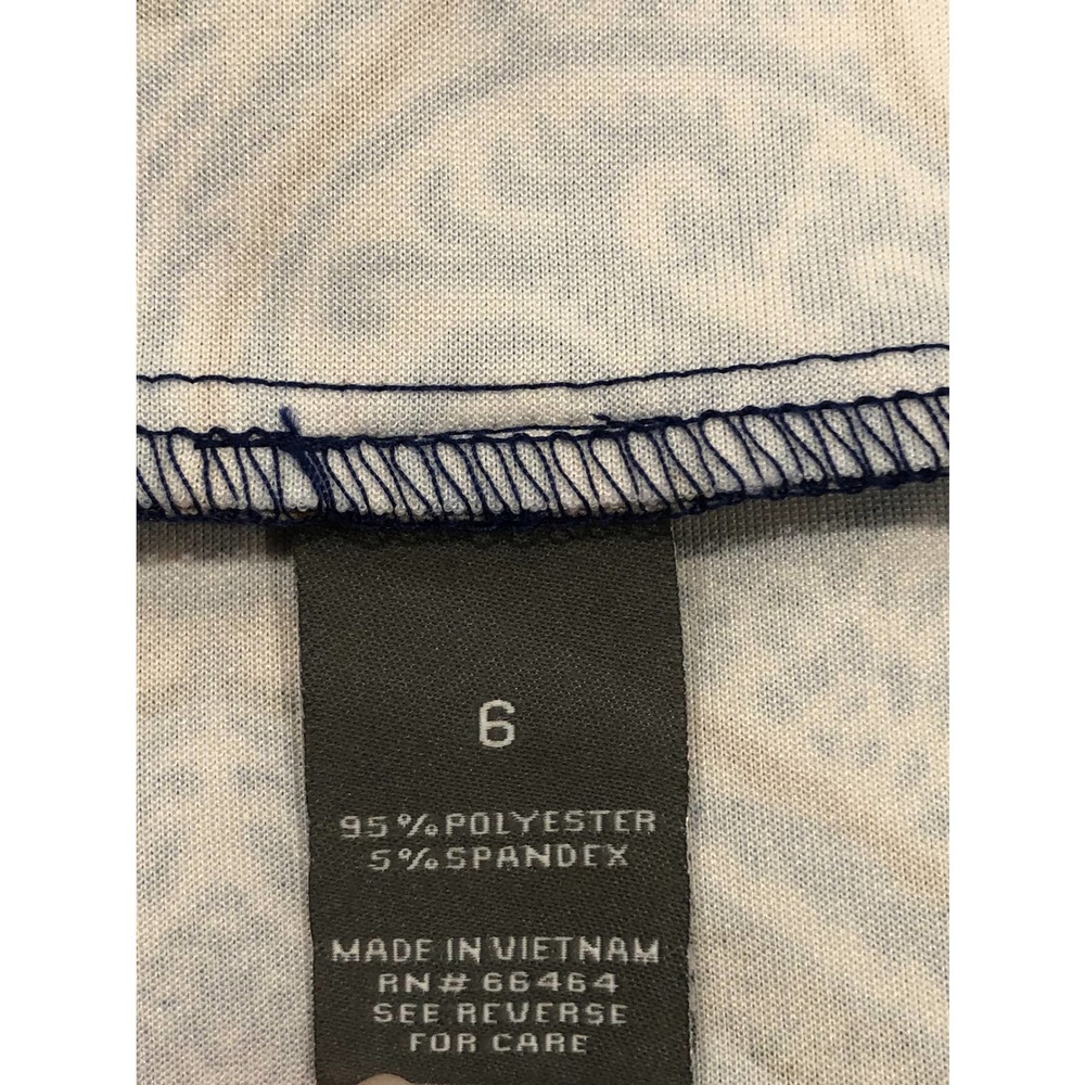 Roz & Ali Multi Color Pattern Short Sleeve Dress,… - image 5